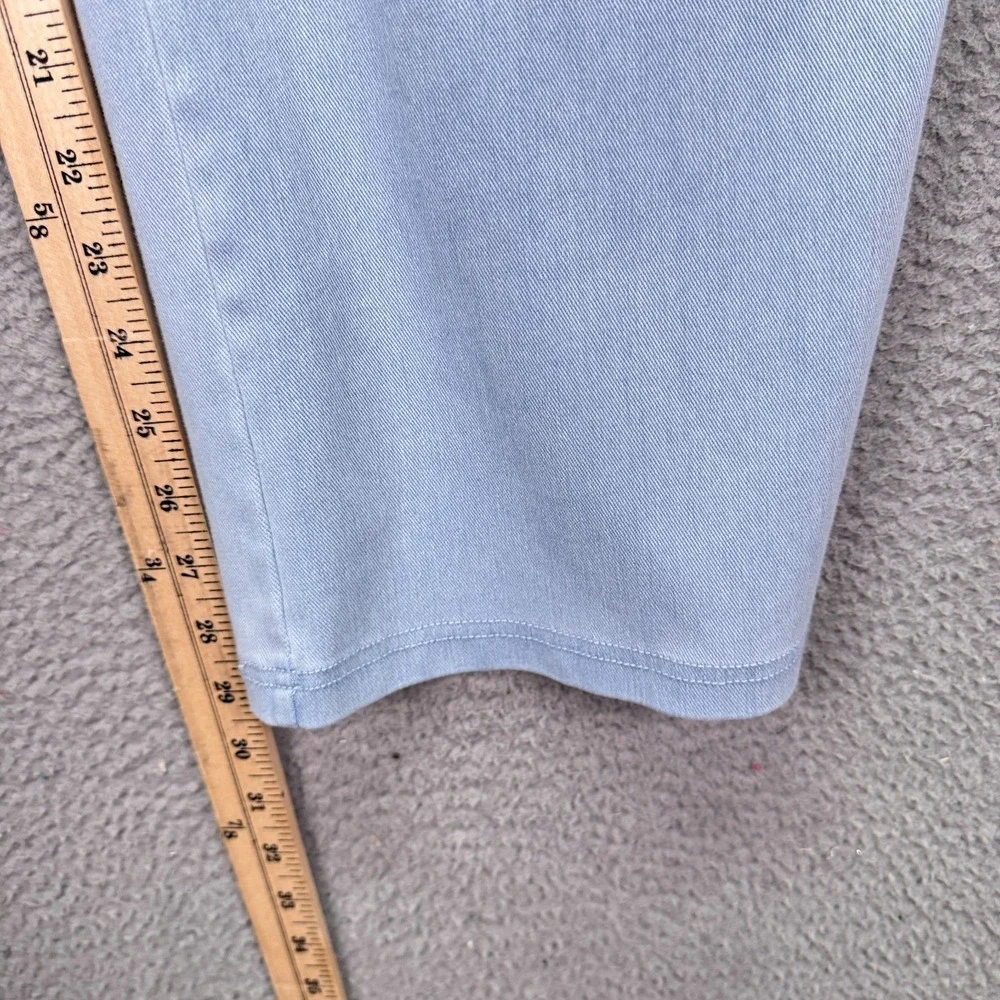 Halara Pants Womens PM Blue Flex Pull On Cargo Jean Stretch Straight Casual Y2K - Picture 7 of 9
